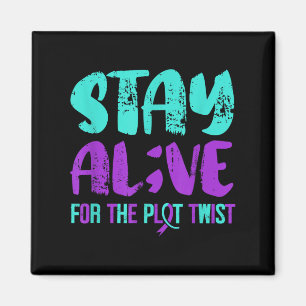 Suicide Awareness Suicide Prevention Suprt Survivo Magnet