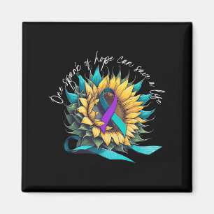 Suicide Awareness Suicide Prevention Suprt Survivo Magnet