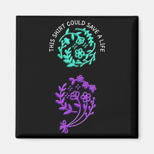 Suicide Awareness Suicide Prevention Suprt Survivo Magnet