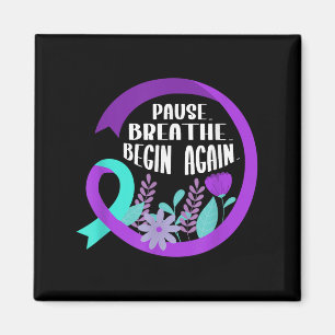 Suicide Awareness Suicide Prevention Suprt Survivo Magnet