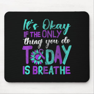 Suicide Awareness Suicide Prevention Suprt Survivo Mouse Pad