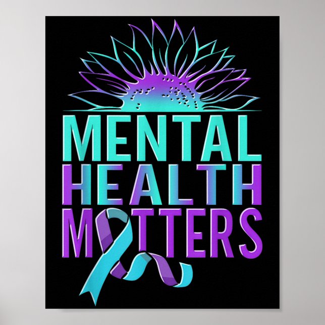 Suicide Awareness Suicide Prevention Suprt Survivo Poster (Front)