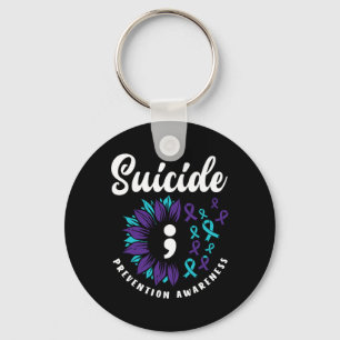 Suicide Awareness Support Suicide Prevention Aware Key Ring