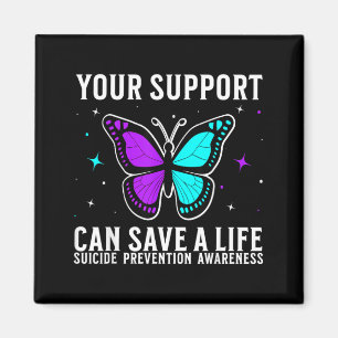Suicide Awareness Support Suicide Prevention Magnet