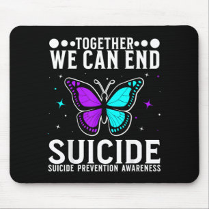 Suicide Awareness Support Suicide Prevention Mouse Pad