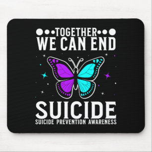 Suicide Awareness Support Suicide Prevention Mouse Pad