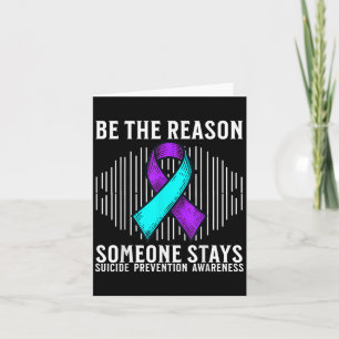 Suicide Awareness Suprt Suicide Prevention Awarene Card