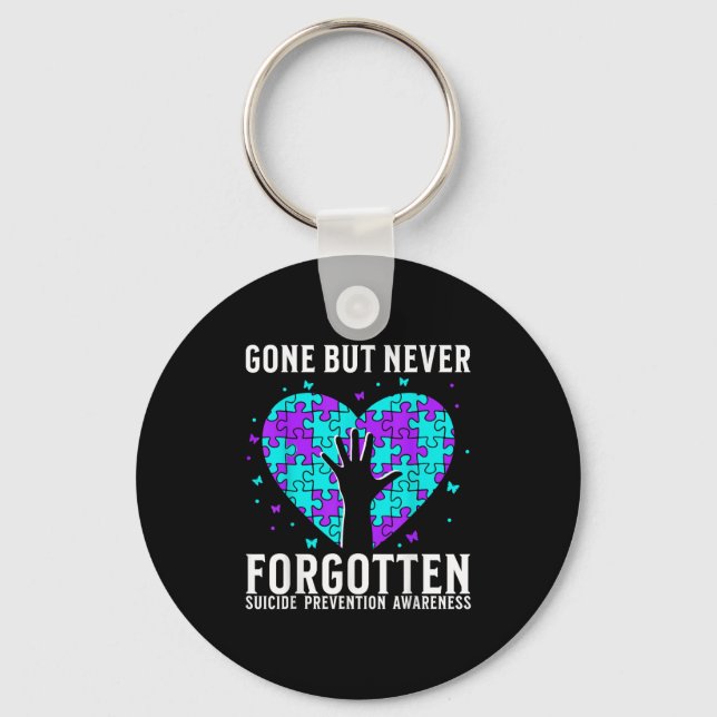 Suicide Awareness Suprt Suicide Prevention Awarene Key Ring (Front)