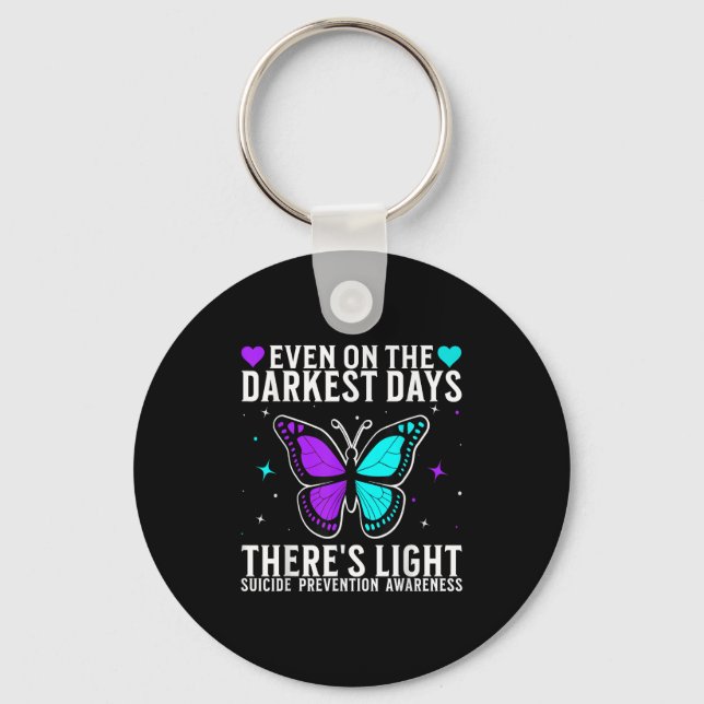 Suicide Awareness Suprt Suicide Prevention Awarene Key Ring (Front)