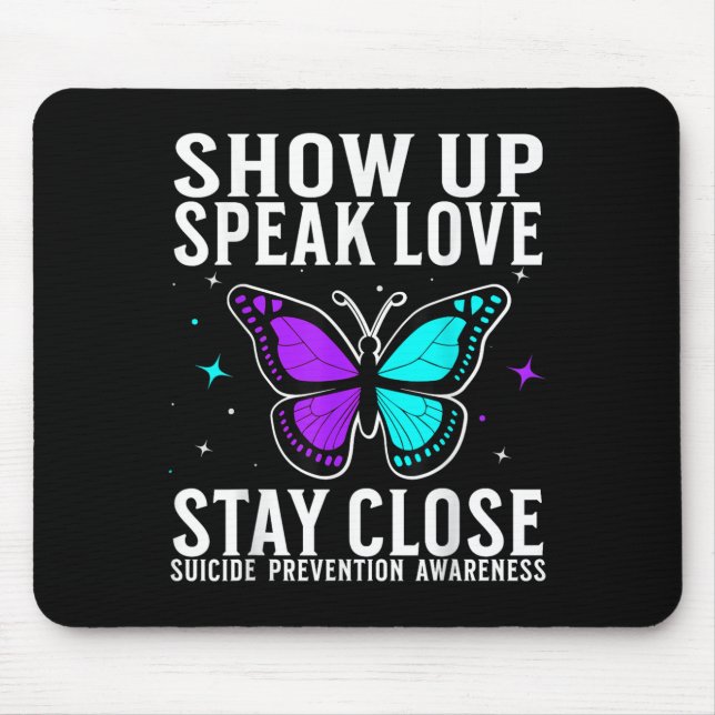 Suicide Awareness Suprt Suicide Prevention Awarene Mouse Pad (Front)