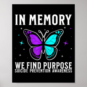 Suicide Awareness Suprt Suicide Prevention Awarene Poster