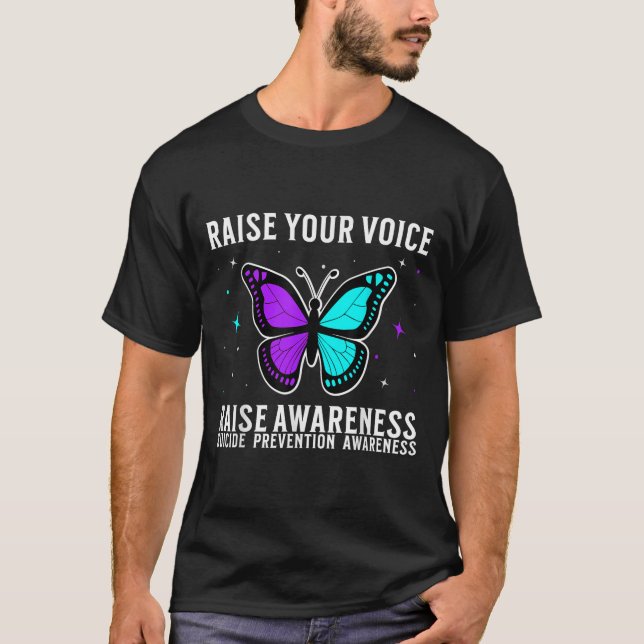 Suicide Awareness Suprt Suicide Prevention Awarene T-Shirt (Front)