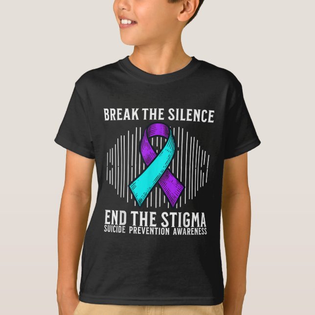Suicide Awareness Suprt Suicide Prevention Awarene T-Shirt (Front)