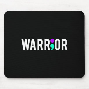Suicide Awareness Warrior Design Gift For Mental Mouse Pad
