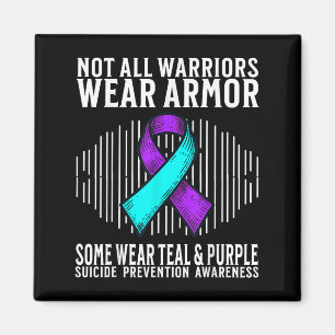 Suicide Awareness Warrior Suicide Prevention Aware Magnet