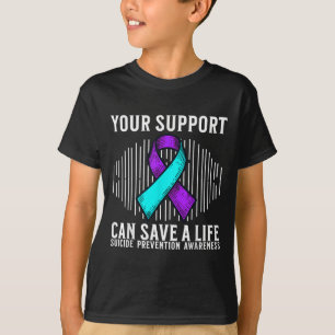Suicide Awareness Warrior Suicide Prevention Aware T-Shirt