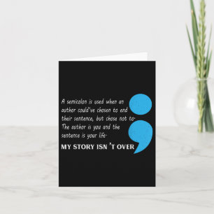 Suicide Depression Awareness Card