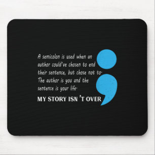Suicide Depression Awareness Mouse Pad