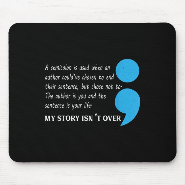 Suicide Depression Awareness  Mouse Pad (Front)