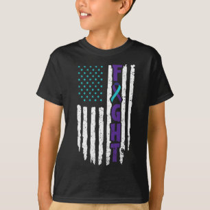 Suicide Depression Design for a Prevention Awarene T-Shirt