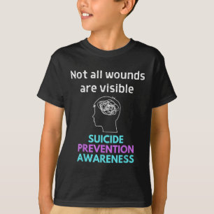 Suicide Gives The Pain To Someone Else. Suicide Aw T-Shirt