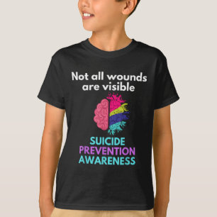Suicide Gives The Pain To Someone Else. Suicide T-Shirt