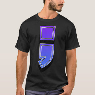 ; Suicide Pain Semicolon Suicide Prevention Awaren T-Shirt