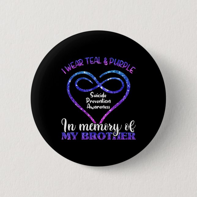 Suicide Prevention 1 6 Cm Round Badge (Front)