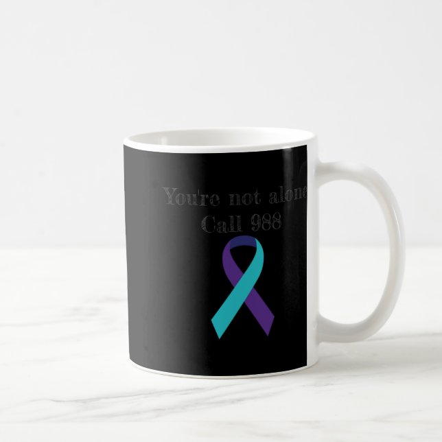 Suicide Prevention 988  Coffee Mug (Right)