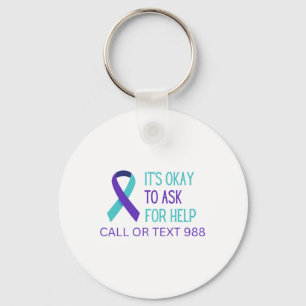 Suicide Prevention 988 Hotline Shirt 988 Suicide C Key Ring