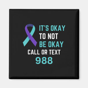 Suicide Prevention 988 Hotline Shirt 988 Suicide C Magnet