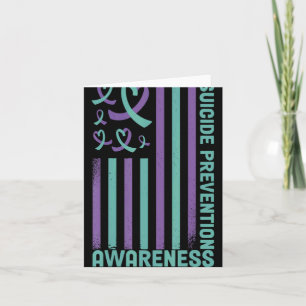 Suicide Prevention 988 Suicide Prevention Awarenes Card