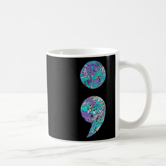 Suicide Prevention And Depression Awareness 3  Coffee Mug (Right)