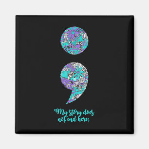 Suicide Prevention And Depression Awareness Magnet