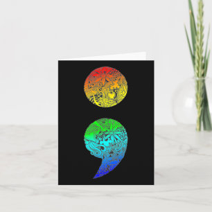 Suicide Prevention And Depression Awareness Semi C Card