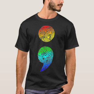 Suicide Prevention And Depression Awareness Semi C T-Shirt
