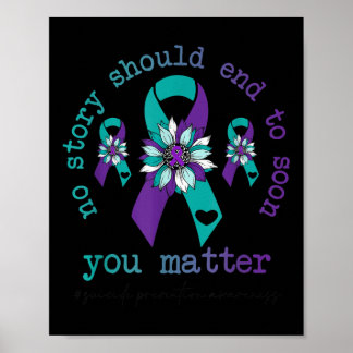 Suicide Prevention Awareness 2022 You ... Poster