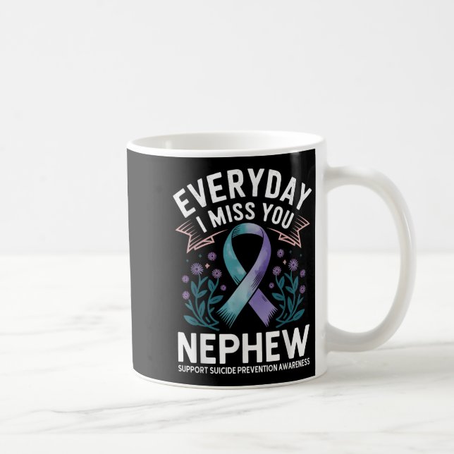 Suicide Prevention Awareness Aunts  Coffee Mug (Right)