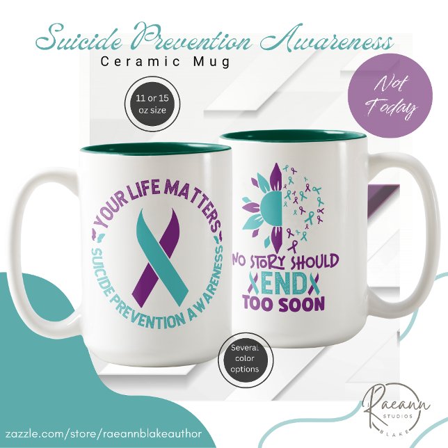 Suicide Prevention Awareness Ceramic Mug (Creator Uploaded)