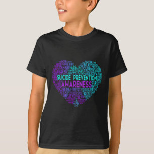 Suicide Prevention Awareness Fighter Survive T-Shirt