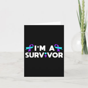 Suicide Prevention Awareness Im A Survivor Card