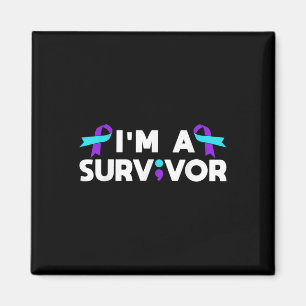 Suicide Prevention Awareness Im A Survivor  Magnet
