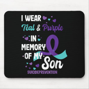 Suicide Prevention Awareness In Memory Of Son  Mouse Pad