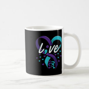 Suicide Prevention Awareness Live Love Semicolon M Coffee Mug