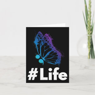 Suicide Prevention Awareness Love Support Life  Card