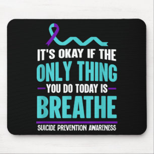 Suicide Prevention Awareness Men Women Suicide Mouse Pad