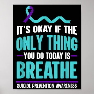 Suicide Prevention Awareness Men Women Suicide Poster