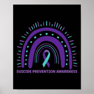 Suicide Prevention Awareness Mental Health Awarene Poster