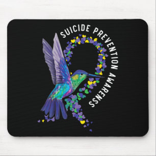Suicide Prevention Awareness Mental Health Depress Mouse Pad