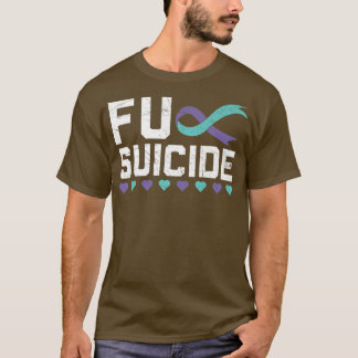 Suicide Prevention Awareness Mental Health Depress T-Shirt